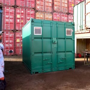 10ft Long Used Fabricated Steel Storage Containers