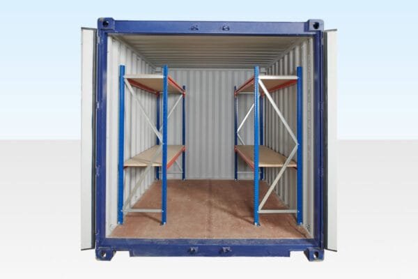Adjustable, Heavy Duty Two Tier Container Racking (Single Bay) - Image 3