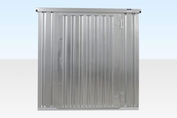3m x 2.1m Flat Pack Storage Container – Galvanised - Image 4