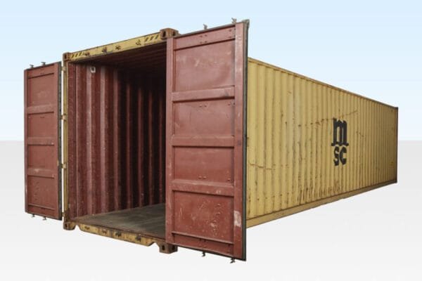 40Ft X 8Ft Used Shipping Container High Cube - Image 2
