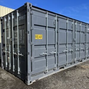 20ft Shipping Container Standard Height One Trip Open Side