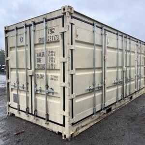 20ft Storage Container Standard Height Open Side